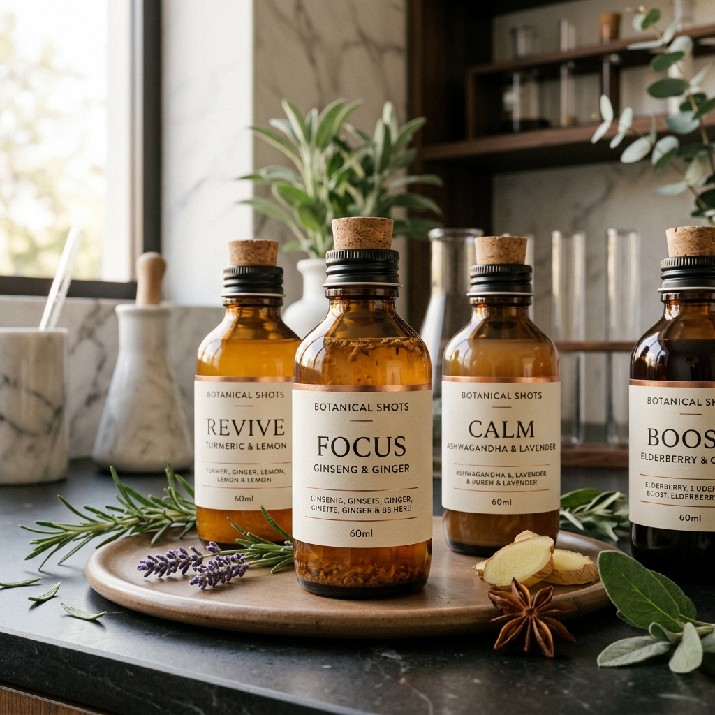 Functional liquid wellness & energy shots